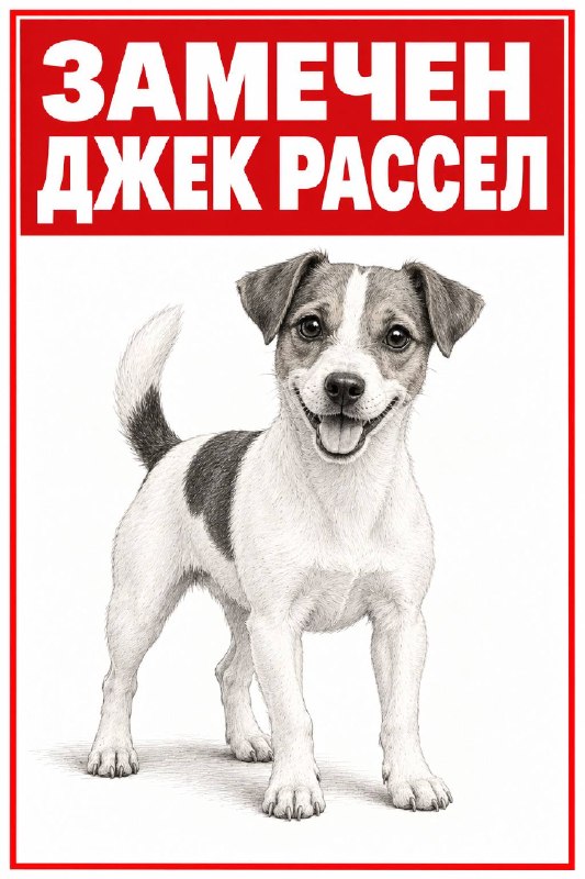 Found white dog, джек рассел in Moscow — identification photo, lost & found pet database Pathfinder